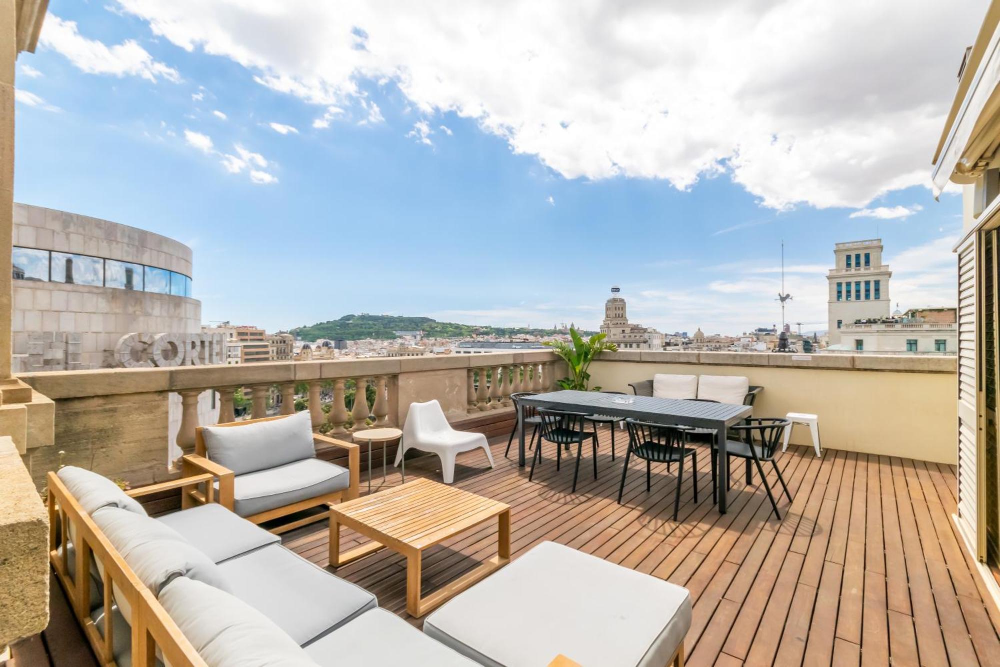 Unique Rentals - Placa Catalunya Central Apartments Barcelone Extérieur photo