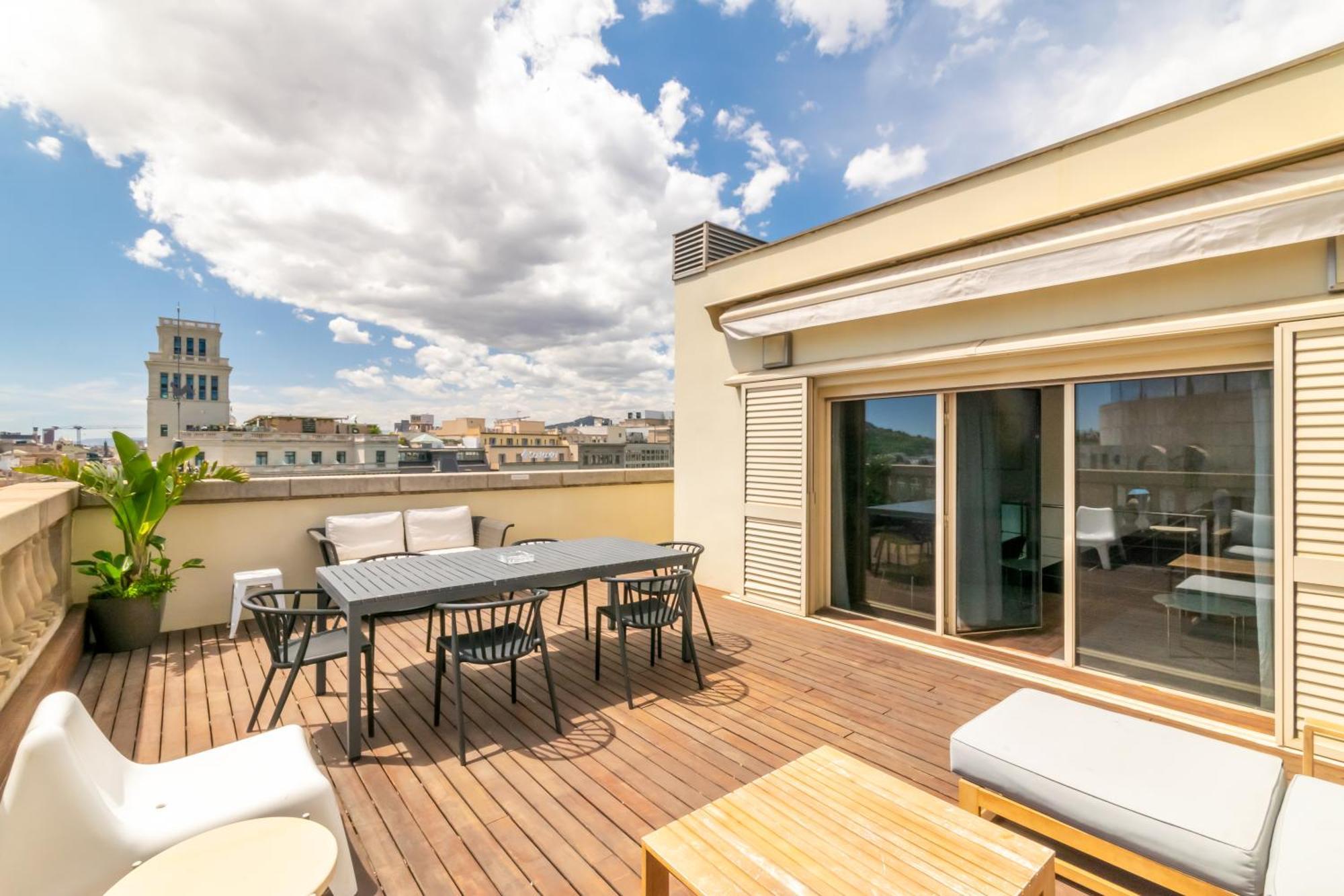 Unique Rentals - Placa Catalunya Central Apartments Barcelone Extérieur photo